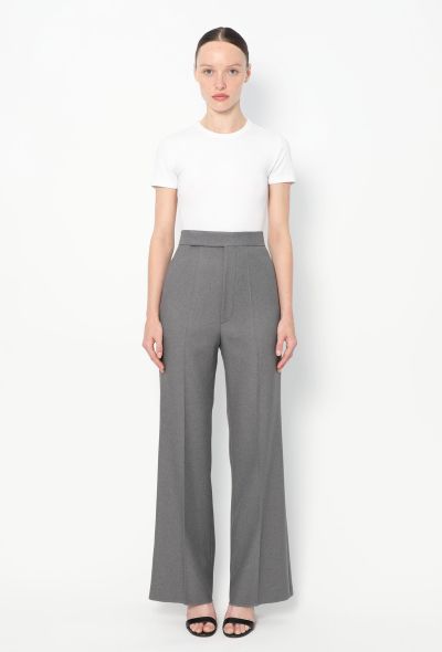 Céline Classic Flared Crêpe Trousers - 1 Céline Classic Flared Crêpe Trousers - 1