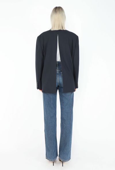 The Row Pre-Fall 2023 Cochise Open-Back Blazer - 2