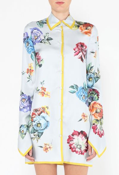 Prada Floral Silk Twill Mini Dress, 2024 - 1