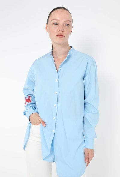 Céline 2015 Embroidered Cotton Tunic - 2