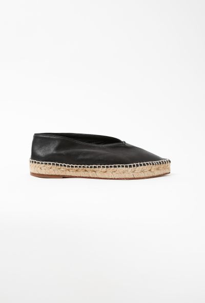                             Babouche Leather Espadrille - 1