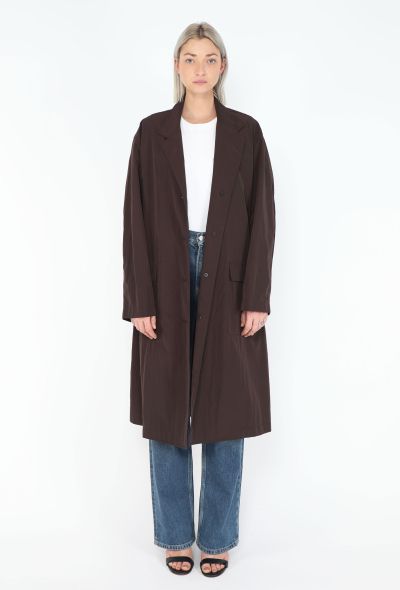 The Row 2025 Adan Nylon Trench Coat - 2