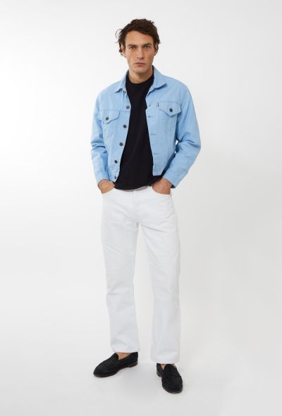 Men's Vintage 1960s Levi’s Ice Blue Denim Jacket - 1