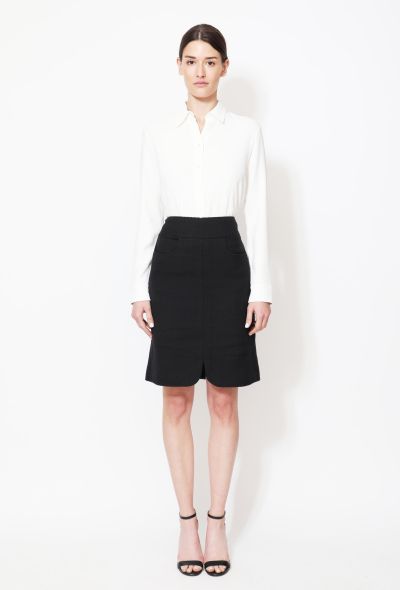                                          'CC' Double Pocket Skirt -1