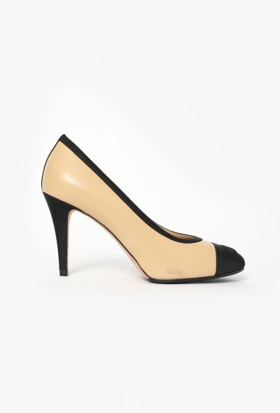 Chanel Classic Bicolor 'CC' Pumps - 1