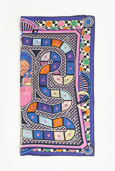 Hermès 2018 'Le Tour Du Monde en 63 Cases' 90cm Carré - 1 Hermès 2018 'Le Tour Du Monde en 63 Cases' 90cm Carré - 1