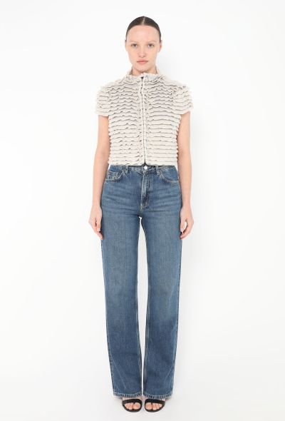 Alaïa Tiered Ruffled Bolero - 2 Alaïa Tiered Ruffled Bolero - 2