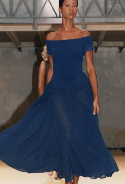 Alaïa Stunning S/S 1989 Off-Shoulder Dress - 2