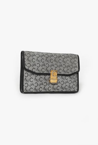 Céline '70s Monogram Envelope Clutch - 2 Céline '70s Monogram Envelope Clutch - 2