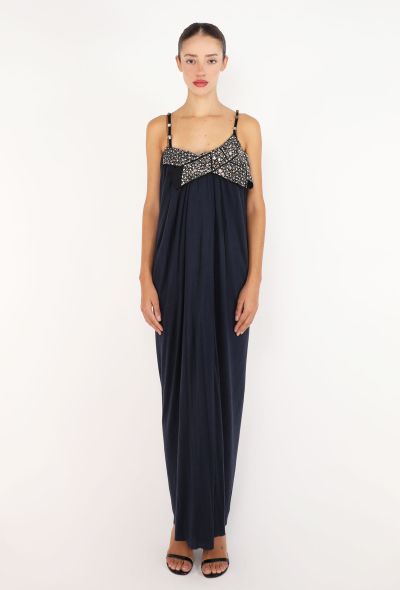 Lanvin Embellished Empire Jersey Gown, 2008 - 1