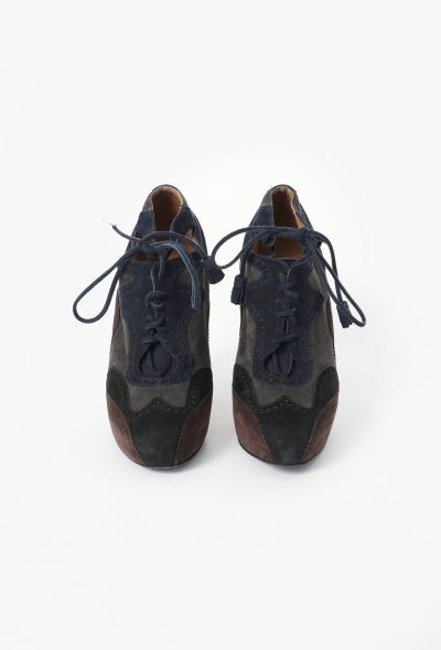 Hermès Platform Brogue Pumps - 2