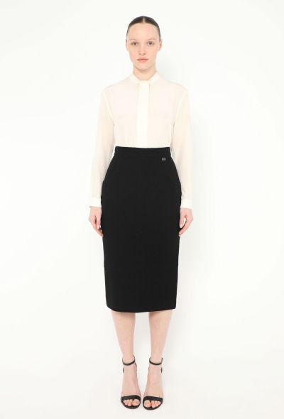 Chanel Resort 2012 Bouclé 'CC' Skirt - 1 Chanel Resort 2012 Bouclé 'CC' Skirt - 1