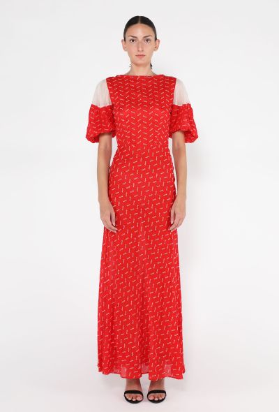 Embroidered Cotton Day Dress, 1930s - 1