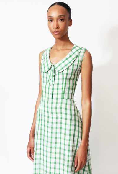                                         Checkered Claudine Day Dress-2