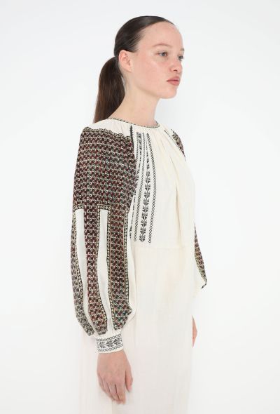 World Treasures Vintage Hand-Embroidered Kaftan - 2 World Treasures Vintage Hand-Embroidered Kaftan - 2