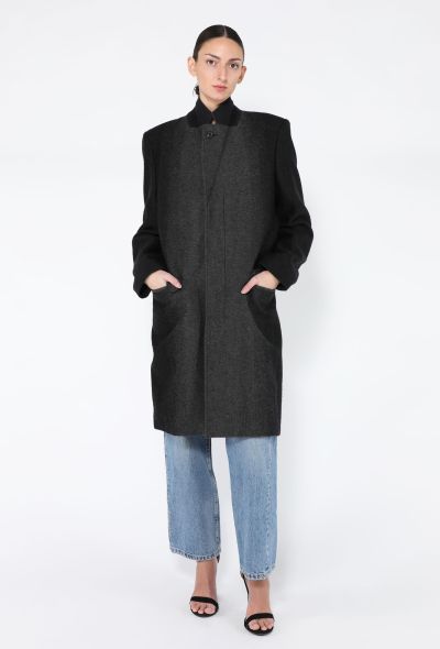 Maison Margiela 2012 Gradient Wool Coat - 2