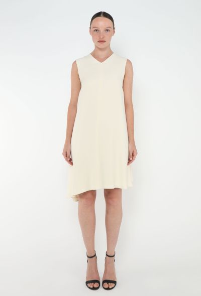 Céline Asymmetrical Silk Wrap Dress - 1 Céline Asymmetrical Silk Wrap Dress - 1