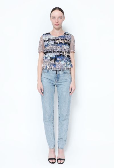 Chanel 2016 Tiered Lace Top - 2