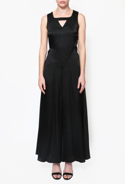'70s Flared Silk Jumpsuit - 2 '70s Flared Silk Jumpsuit - 2