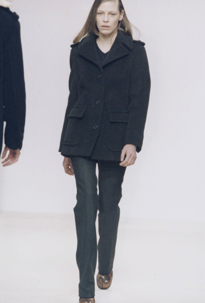 Prada F/W 1996 Wool Car Coat - 2