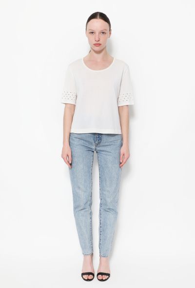 Chanel 80s Cut-Out Knit Top - 2