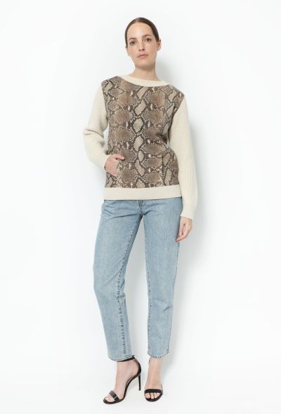 Hermès Python Alpaca Sweater - 2