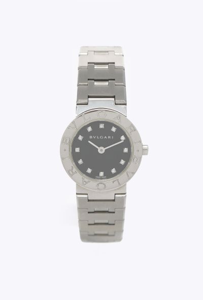 Bulgari Stainless & Diamonds Tubogas Ladies Watch - 1