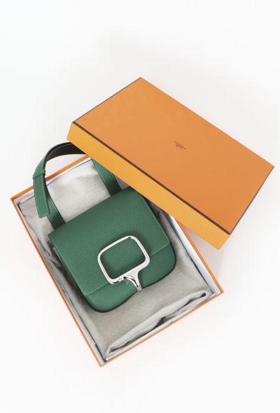 Hermès Green Epsom Della Cavalleria Mini II Bag - 2 Hermès Green Epsom Della Cavalleria Mini II Bag - 2