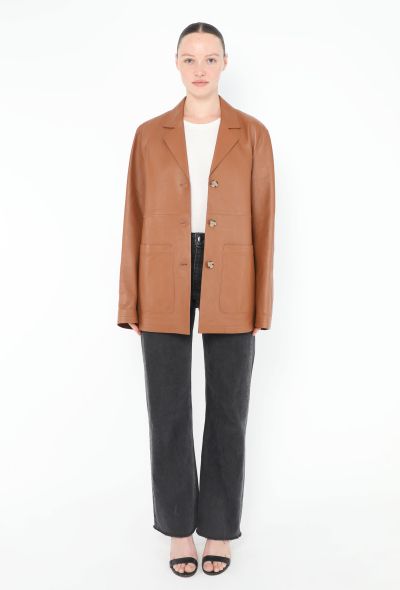 Toteme 2024 Lambskin Leather Jacket - 2 Toteme 2024 Lambskin Leather Jacket - 2