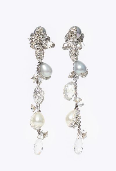 Daniel Swarovski 'Constella' Clip Earrings, 1990s - 2