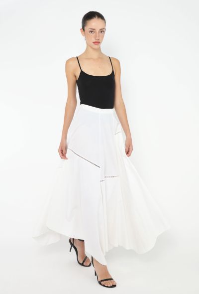 Loewe 2019 Asymmetrical Eyelet Skirt - 2 Loewe 2019 Asymmetrical Eyelet Skirt - 2