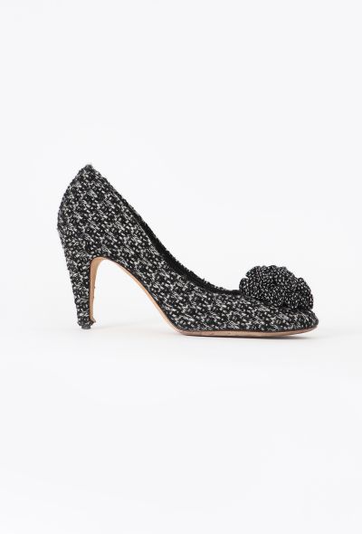 Chanel Tweed Camélia Pumps - 1 Chanel Tweed Camélia Pumps - 1