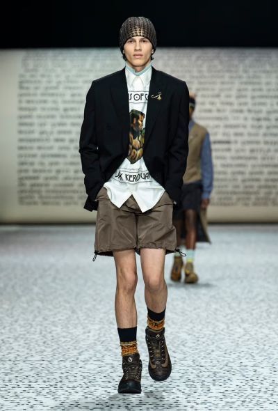 Dior F/W 2022 x Jack Kerouac On the Road Pouch - 2 Dior F/W 2022 x Jack Kerouac On the Road Pouch - 2