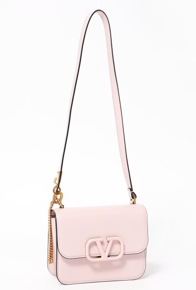 Valentino Baby Pink V-Sling Mini Bag - 2