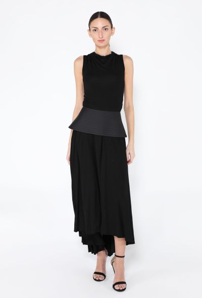 Loewe 2022 Peplum Jersey Dress - 2