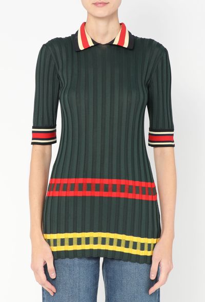 Céline S/S 2014 Ribbed Knit Tunic - 2 Céline S/S 2014 Ribbed Knit Tunic - 2