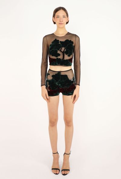 Norma Kamali 3-Piece Velvet Ensemble, 1970s - 2