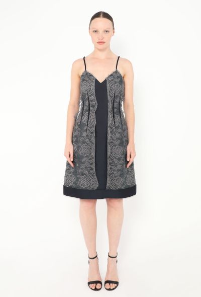 Lanvin 2012 'Les 10 ans' Lace Appliqué Dress - 1 Lanvin 2012 'Les 10 ans' Lace Appliqué Dress - 1