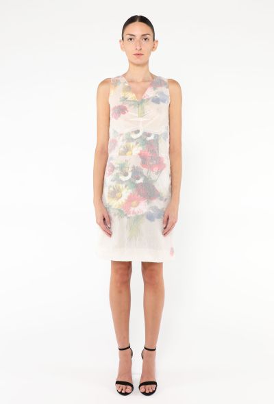 Céline Resort 2017 Floral Overlay Dress - 1