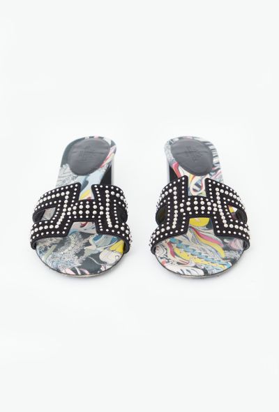 Hermès Studded Oasis Mules - 1