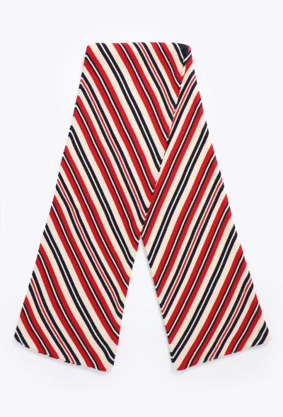 Balenciaga 2007 Tricolor Knit Scarf - 1