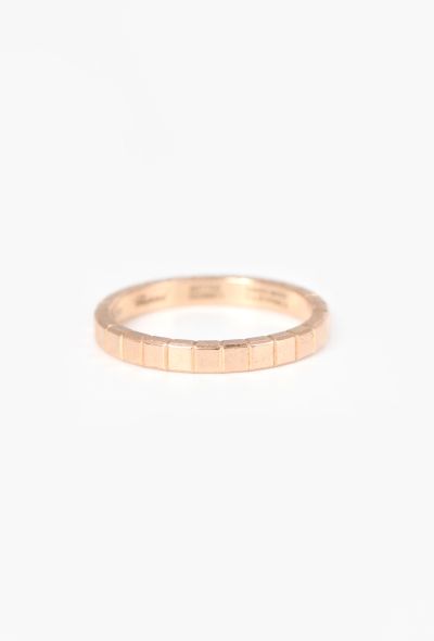 Chopard 18k Rose Gold Ice Cube Ring - 1 Chopard 18k Rose Gold Ice Cube Ring - 1