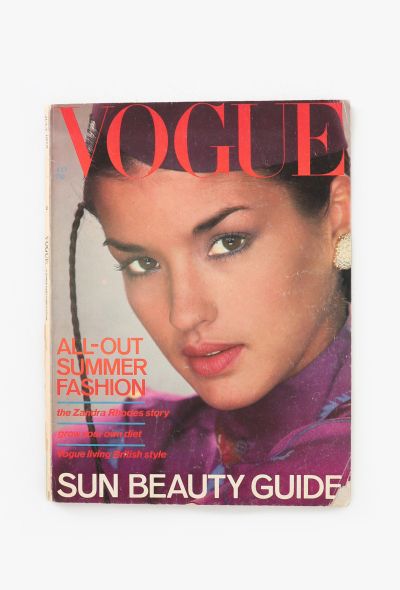 VOGUE UK 1978 Janice Dickinson Summer Set - 2 VOGUE UK 1978 Janice Dickinson Summer Set - 2