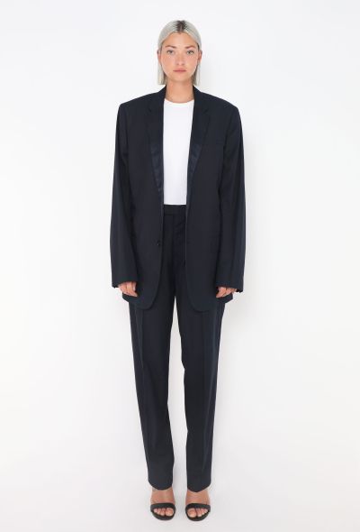 Helmut Lang Early 2000s Navy Smoking Suit - 1