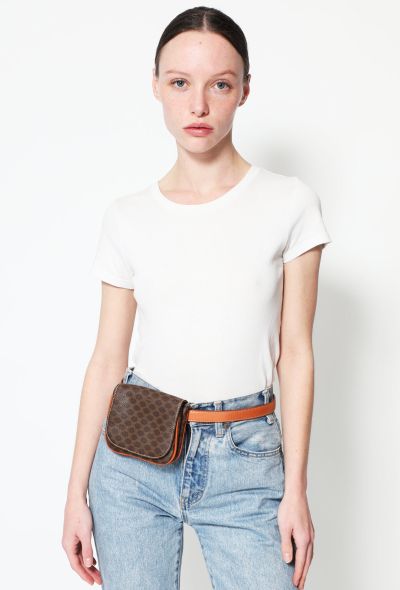 Céline 90s 'Macadam' Mini Belt Bag - 2