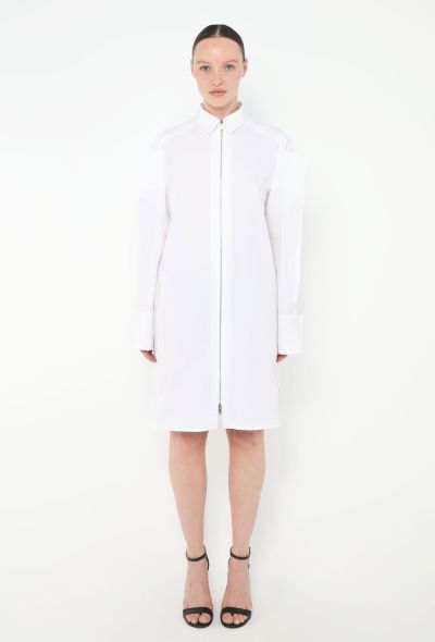 Givenchy Deconstructed Gabardine Zip Dress - 1 Givenchy Deconstructed Gabardine Zip Dress - 1