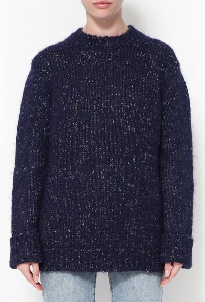 Céline Alpaca Knit Sweater - 1