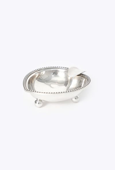 Dior 1960s Sterling Silver Heart Vide-Poche - 2