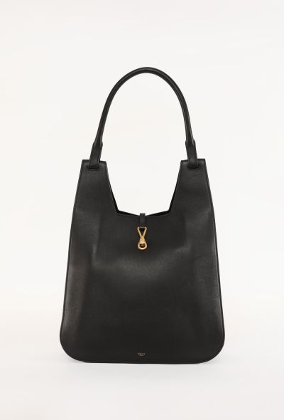 Céline Black Hook Hobo Bag - 1