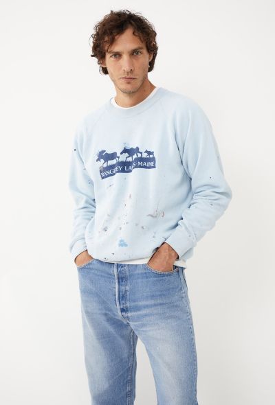 Men's Vintage '80s Painters Crewneck Sweatshirt - 1 Men's Vintage '80s Painters Crewneck Sweatshirt - 1